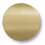 Brushed Brass brochure finish sample