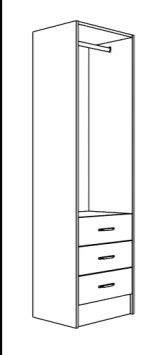 Hanging + 2 drawers — Global Doors brochure