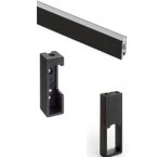 Luxe Black rail & fittings — Global Doors brochure
