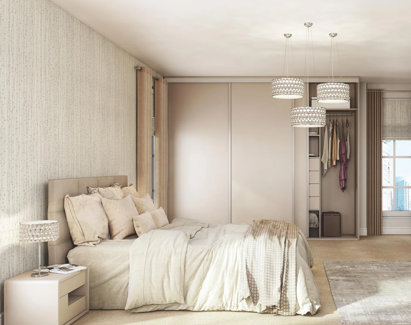 Steel sliding wardrobe doors — supplier collection inspiration